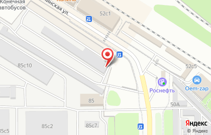 Автостоянка Мгса в Восточном Дегунино на карте