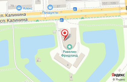 Магазин кондитерских изделий в Московском районе на карте