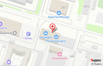 Официальный дилер КАМАЗ, МАЗ Русбизнесавто в Первомайском районе на карте