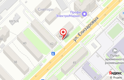 Белошвейка, ООО Юникон на улице Елизаровых на карте