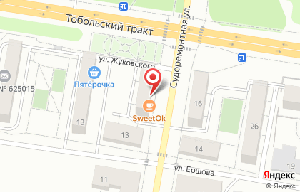 Магазин Чебаркульская птица на Судоремонтной улице на карте