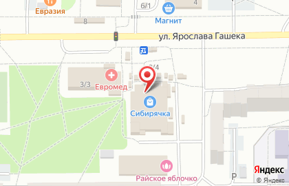 Пекарня Каравай в Ленинском районе на карте
