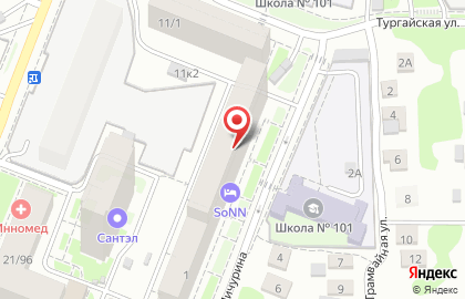 Юридическая компания ЮСТА в Нижнем Новгороде на карте