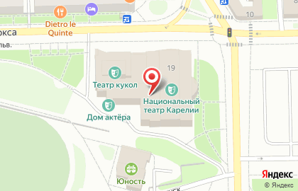 Негосударственный авторский театр Ad LIBERUM на улице Карла Маркса на карте