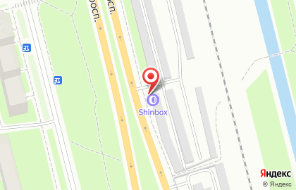 Шиномонтажная мастерская Шинбокс на Витебском проспекте на карте