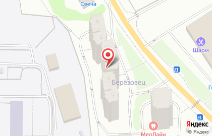 ВКС в Москве на карте