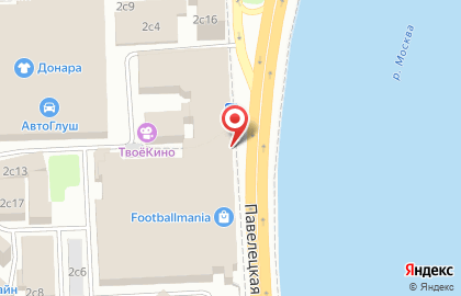 Торговая компания Славдом на Павелецкой набережной на карте