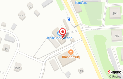 Продуктовый магазин на Приозерском шоссе, 27а на карте