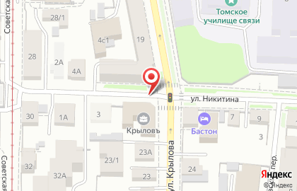 Instar Logistics на улице Крылова на карте