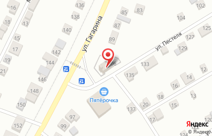 Церковь Христиан Адвентистов Седьмого Дня на улице Пестеля на карте