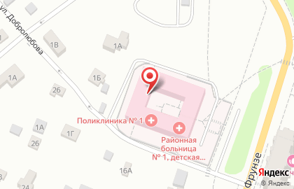 Городская детская поликлиника №1, г. Щёлково на карте