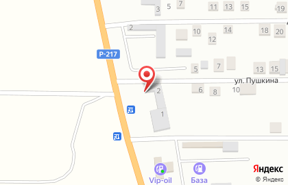 Грузовая шиномонтажная мастерская на улице Пушкина на карте