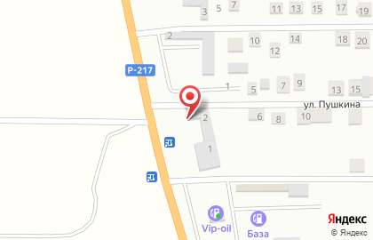 Грузовая шиномонтажная мастерская на улице Пушкина на карте