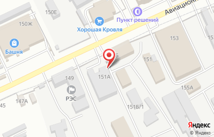 Тамбовэнерго, ОАО на Авиационной улице на карте