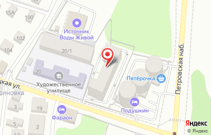 Компания Техносфера на Большой Стрелецкой улице на карте