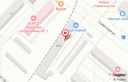 Мастерская по ремонту инжекторов на Советской улице на карте