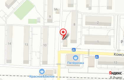 Супермаркет Городок на карте