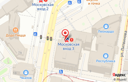 МТС на Московской на карте