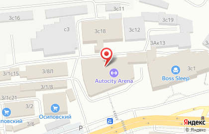 Центр автозапчастей и автосервисов АвтоСити в Свердловском районе на карте