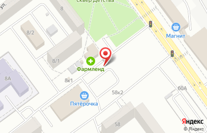 Косметическая компания Faberlic на Гвардейской улице на карте