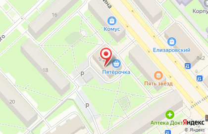 Мастерская по ремонту часов на улице Бабушкина на карте