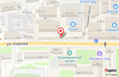 Салон верхней одежды Kristy во Владивостоке на карте