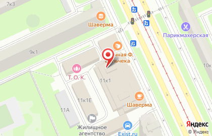 Участковый пункт полиции 23 отдел полиции, Управления МВД Невского района на проспекте Солидарности на карте