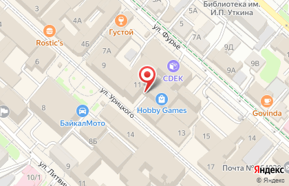 Оптико-офтальмологический центр Эос в Правобережном округе на карте