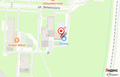 Супермаркет Осень на улице Космонавтов на карте