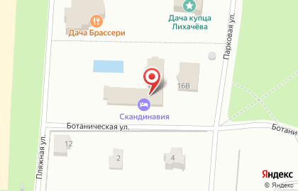 Ресторан Скандинавия на карте