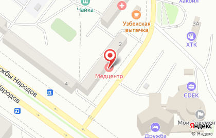 Офис заполнения деклараций и ксерокопий на улице Комарова на карте