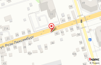 Зенит, строящиеся объекты на улице Розы Люксембург на карте