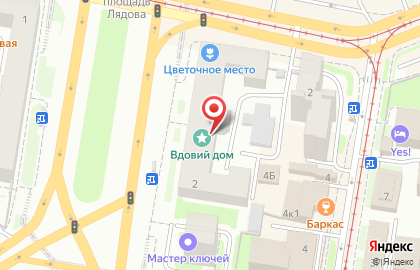 Танго на проспекте Гагарина на карте