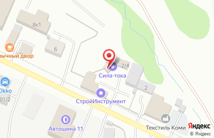 Торгово-сервисная компания Сила тока на карте