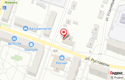 Автомойка на улице Девятого Мая на карте