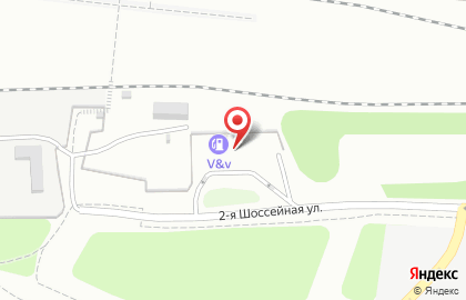 Заправочная станция v & v в Дзержинском районе на карте
