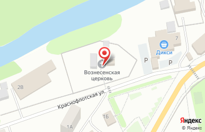Храм Вознесения Господня в Москве на карте