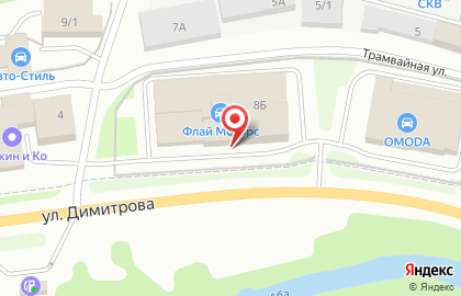 Автосалон Nissan в Куйбышевском районе на карте