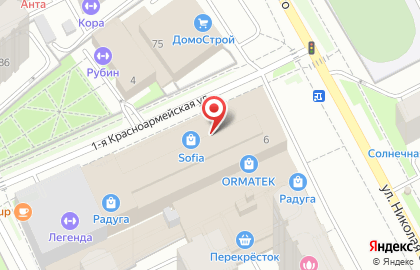 Мультибрендовый салон дверей DM в Свердловском районе на карте