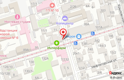 Торгово-монтажная фирма МАТ & ГЛЯНЕЦ на проспекте Чехова на карте