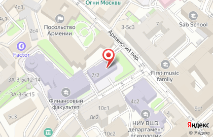 Танцевальная студия Звезда в Малом Златоустинском переулке, 7/2 на карте
