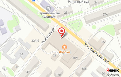 Цветочный магазин Жасмин на Ульяновской улице на карте