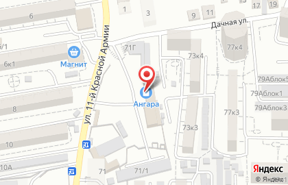 Производственно-коммерческая фирма Ангара на улице Куликова на карте
