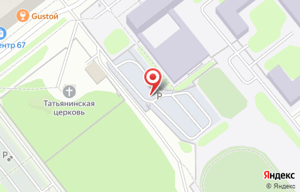 Автостоянка в Смоленске на карте