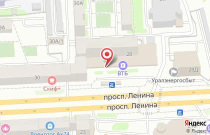 СЭС в Челябинске на карте
