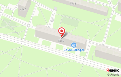 Парикмахерская в Калининском районе на карте