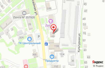 СберБанк в Ставрополе на карте