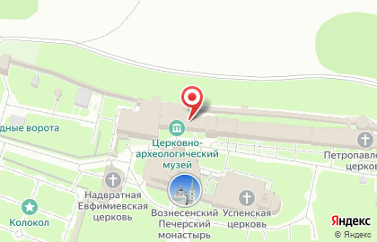 Церковно-археологический музей Нижегородской епархии на микрорайоне Приволжская слобода на карте