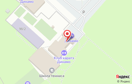 Пейнтбольный клуб Rush в Центральном районе на карте