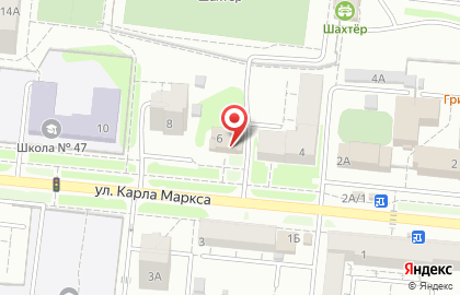 Агентство недвижимости Мегаполис на улице Карла Маркса на карте